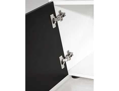 TV-Schrank Urbino, Schwarz/Schwarz - 11